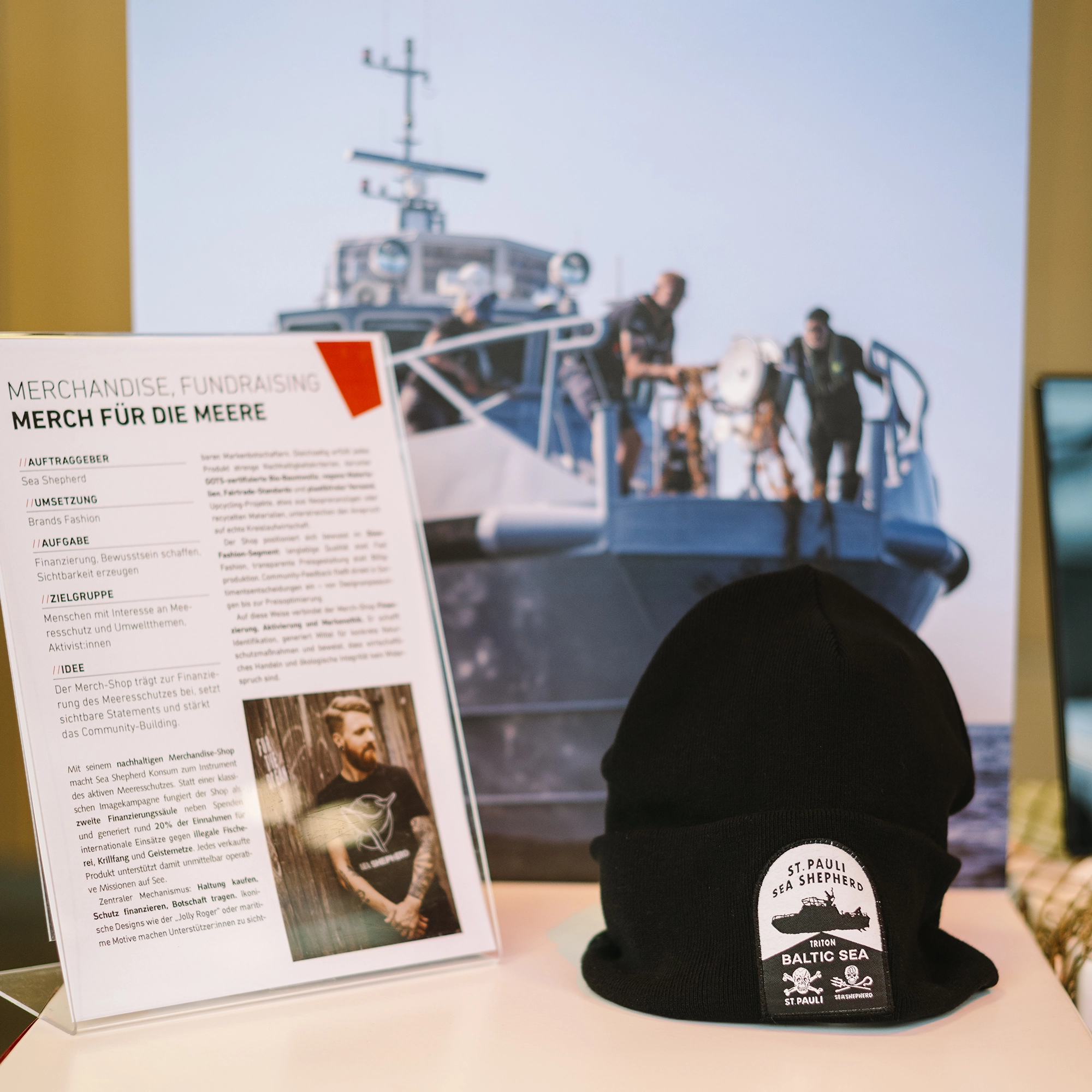 Sea Shepherd Vortrag | nachhaltiges Merchandise | Haptica 2026